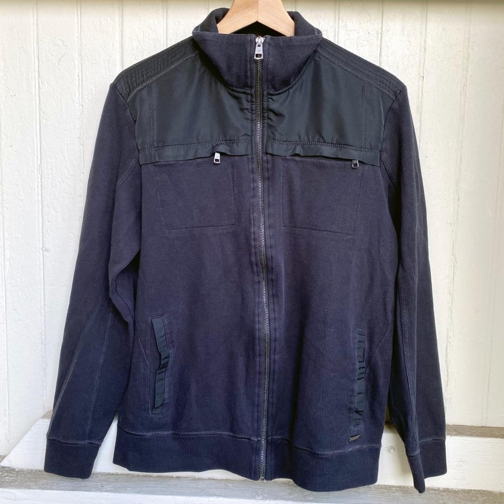 BNWOT Calvin Klein Knit Zip Up Mock Neck Sweater